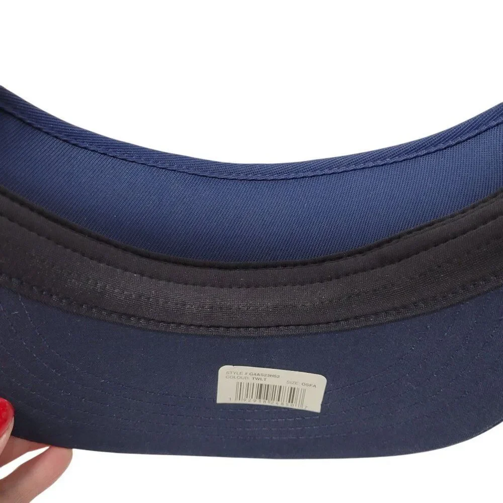 G/FORE Golf Sun Visor Women Hat Gradient Circle G Stretch Twill Blue Outdoor NEW